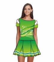 Платье П-14 зеленое